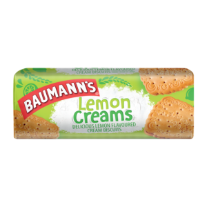 BAUMANNS BISC LEMON CREAMS 200GR