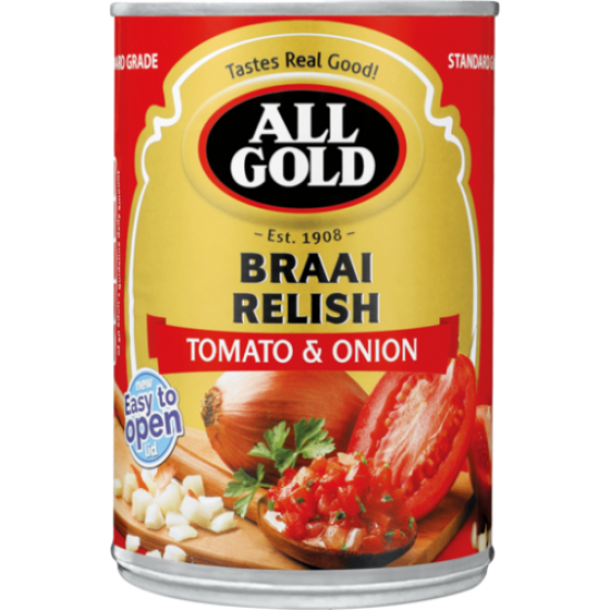 ALL GOLD BRAAI RELISH 410GR