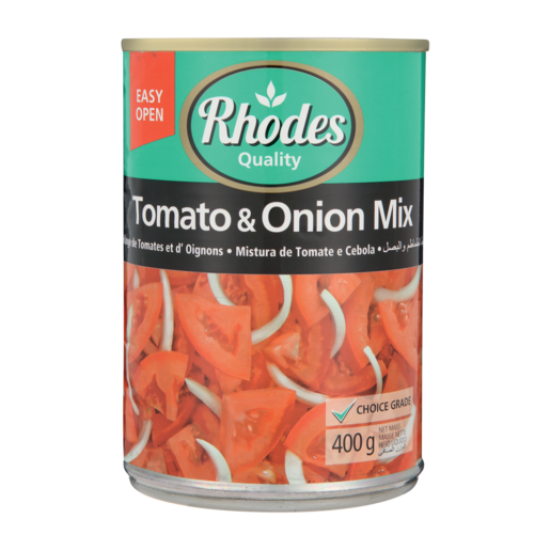 RHODES TOMATO&ONION MIX 410GR