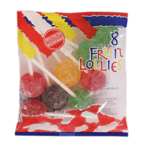 CAPRICORN FRUIT LOLLIES 8EA