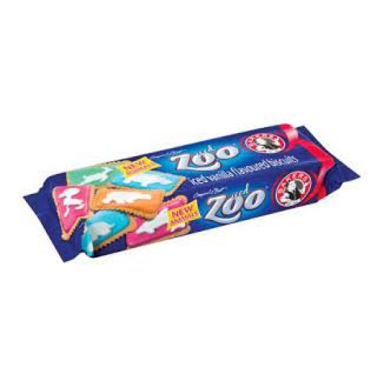 BAKERS KIDZ ZONE ICED ZOO 150GR