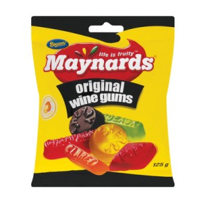 MAYNARDS WINE GUMS ORIGINAL 125GR