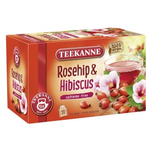 TEEKANNE ROSEHIP & HIBISCUS TEA 20EA