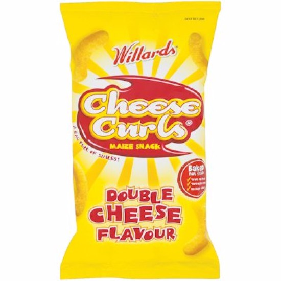 WILLARDS CHEESE CURLS 14GR