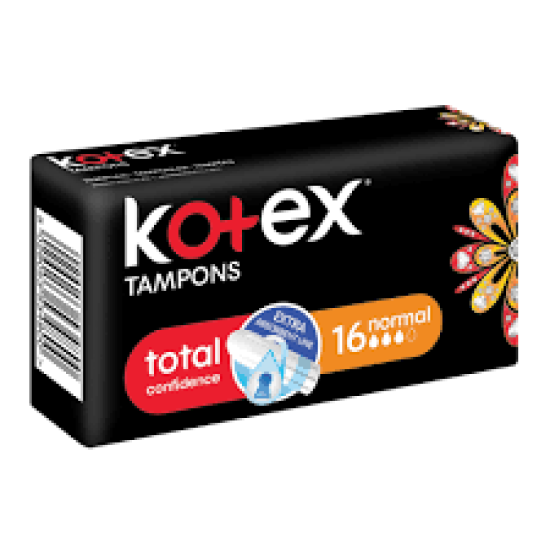 KOTEX TAMPONS NORMAL 16EA