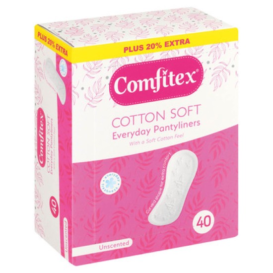 COMFITEX PANTYLINERS REGULAR 40EA