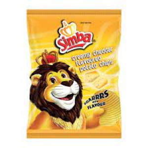 SIMBA CHIPS CREAMY CHEDDAR 36GR