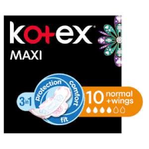 KOTEX MAXI NORMAL WINGS 10EA