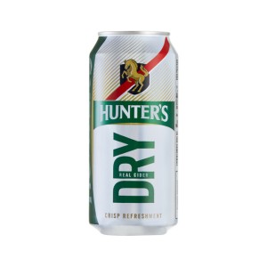 HUNTERS DRY CAN 440ML