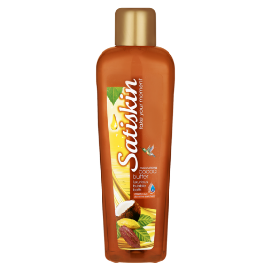 SATISKIN BUBBLE BATH COCOA BUTTER 1LT