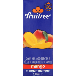 FRUITREE L/LIFE RTD FRT JCE MANGO 200ML